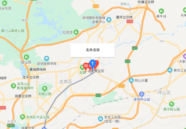 龙岗老街在哪！（具体的）