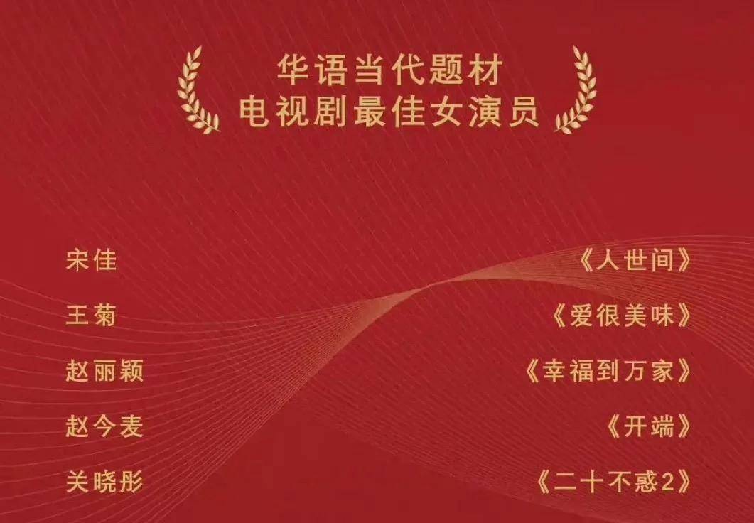 35届华鼎奖：刘亦菲撞上殷桃，赵丽颖杠上宋佳，糟心！