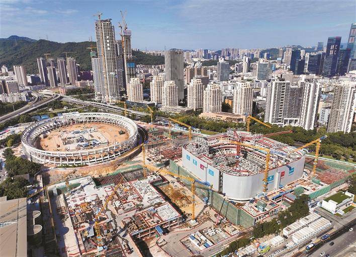 深圳市体育中心改造提升项目稳步推进