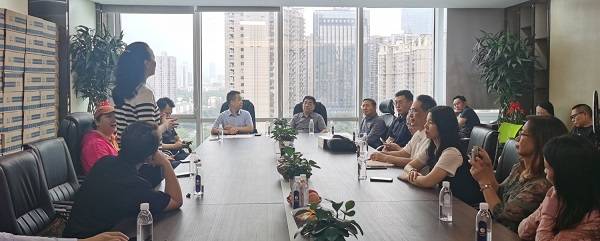 2023深圳市互联网学会走进互联网知名企业系列活动第十期到访汉字芯
