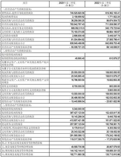 深圳市有方科技股份有限公司2023第三季度报告