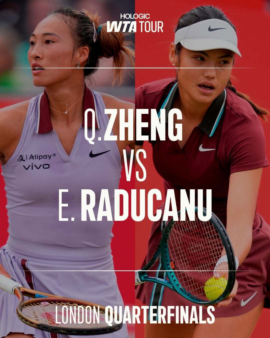郑钦文冲击Top4！今晚22时看奥运金牌得主对阵大满贯冠军