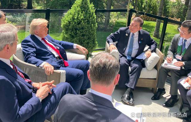 特朗普只给30分钟，石破茂话没都说完，中国俩字还没提就被打脸了