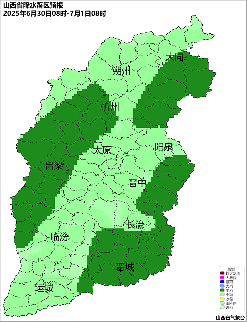 暴雨突袭山西！连下三天！明早上班族注意：8市大到暴雨+雷暴大风，这些路段最危险！