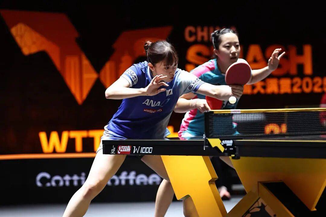 国乒提前锁定混双冠军，男、女双打各有3对进4强 | WTT中国大满贯双打