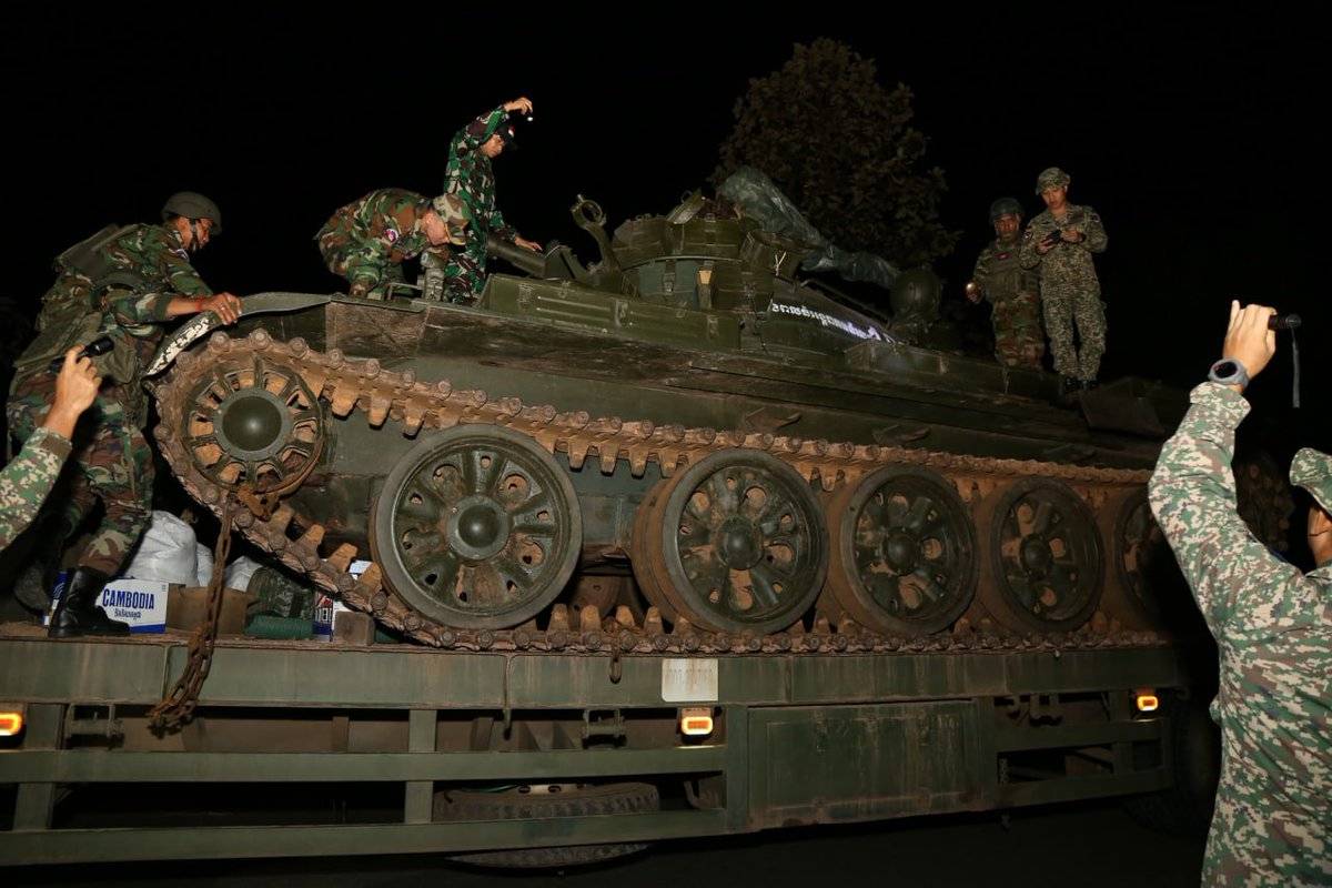 捡到宝了！泰国上将：中国没要求归还导弹，将反打柬埔寨59D坦克