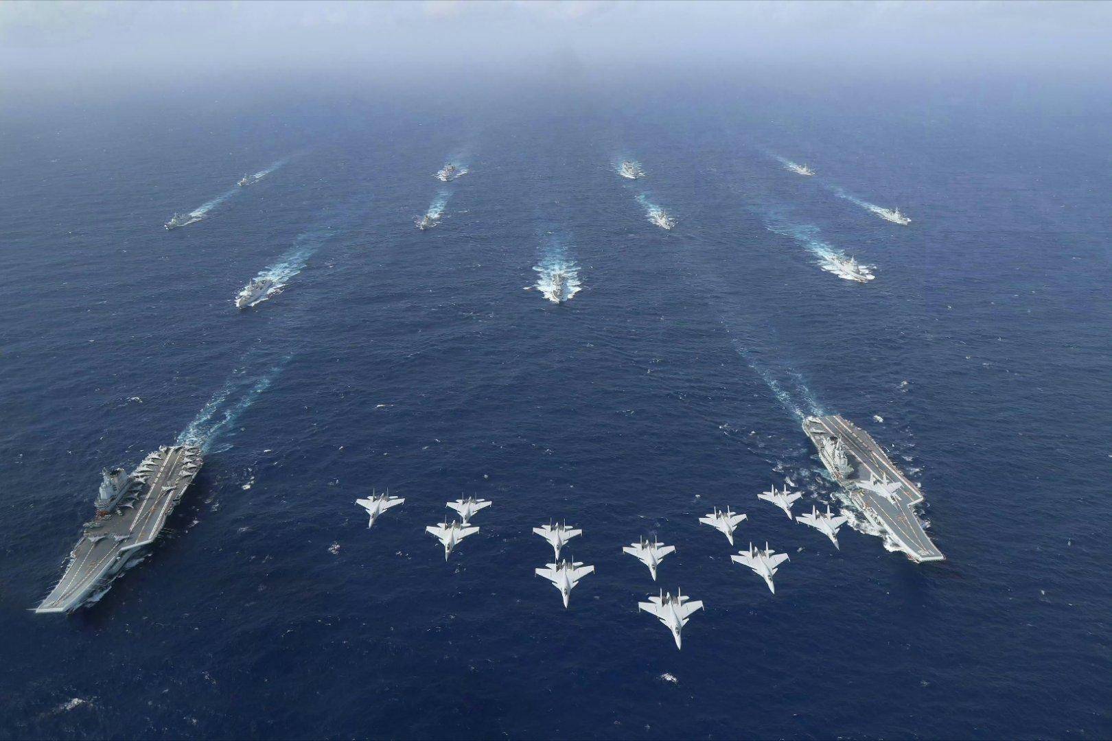 20个月造1艘！美专家：2035年中国坐拥7艘航母，在太平洋超越美军