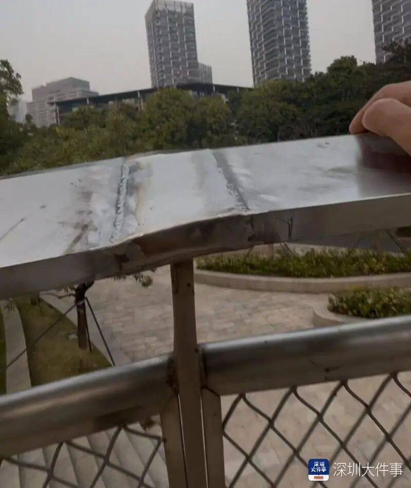 “影响我的形象”！一男子在深圳湾遭遇意外，头皮被戳破！部门回应