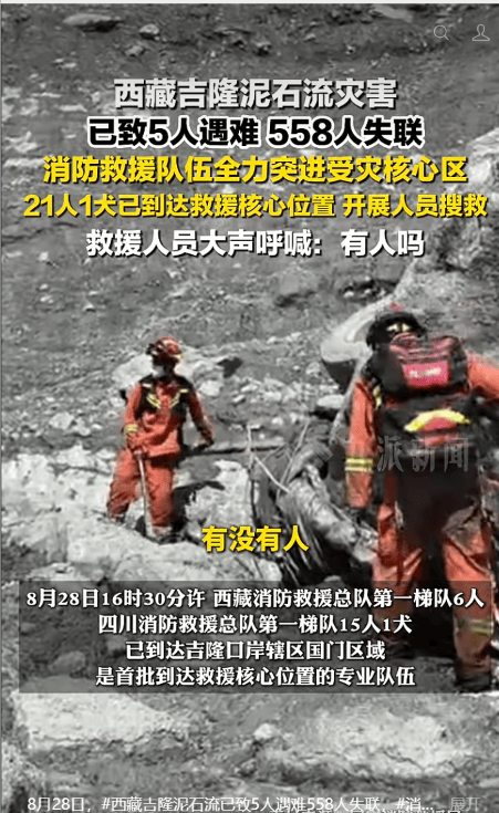 现场视频:西藏吉隆树林被冰崩气浪吹光,仍有气流带着泥沙冲来